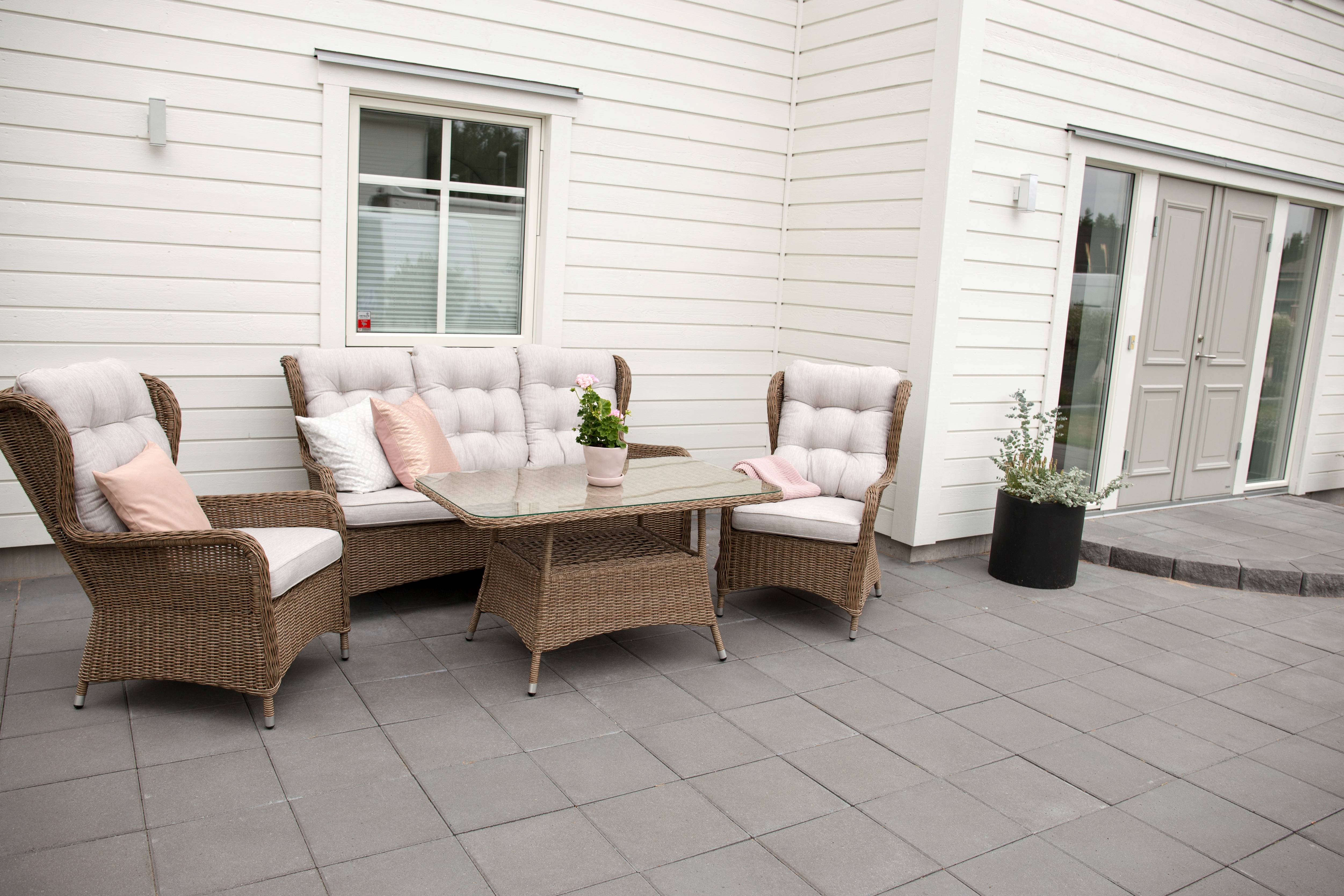 NORDFORM Soffgrupp Missouri - Natur - Utemöbler & trädgård - Homeroom