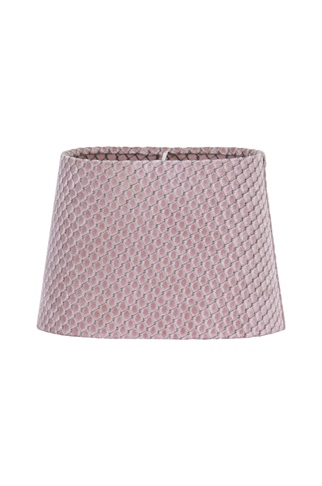 Ruudullinen varjostin Omera samettia 23 cm