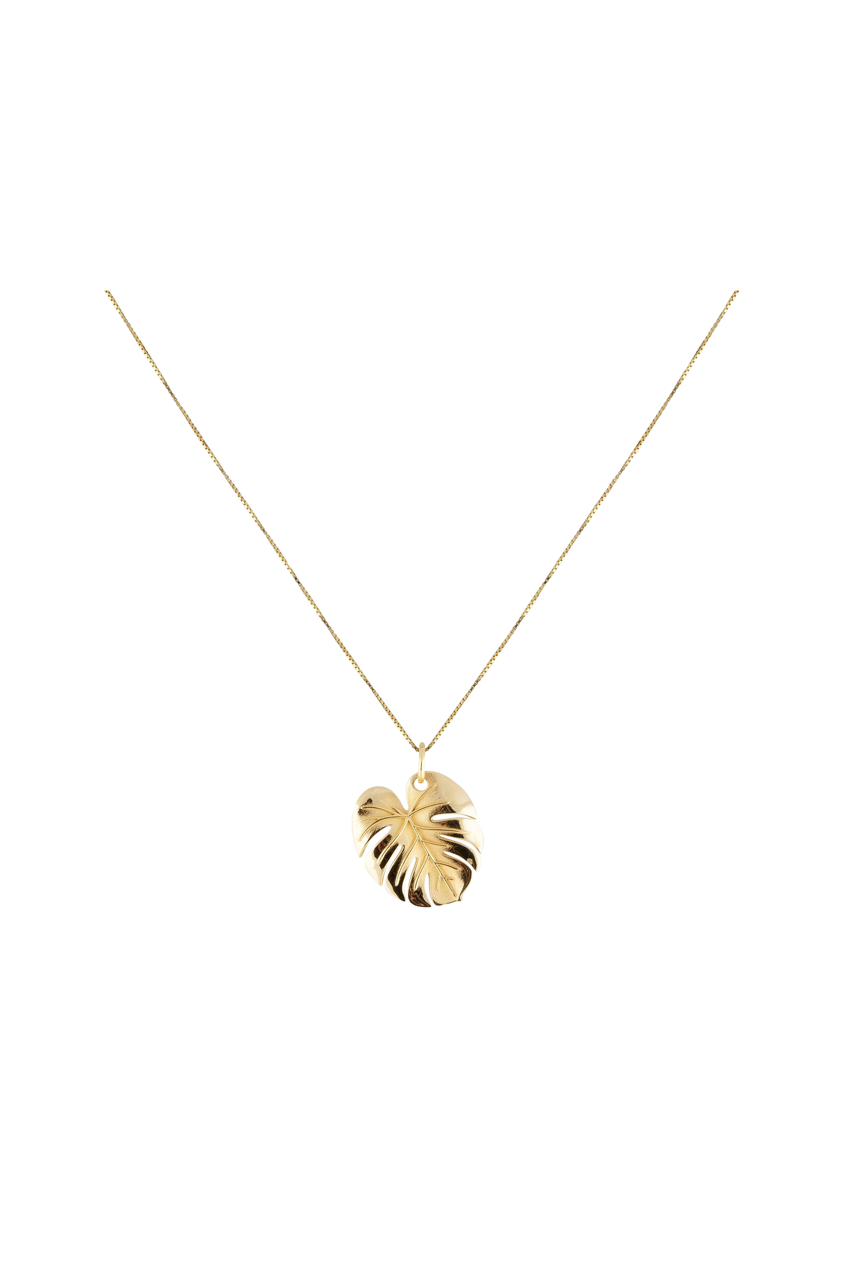 Emma Israelsson - Halsband Palm Leaf Necklace - Guld