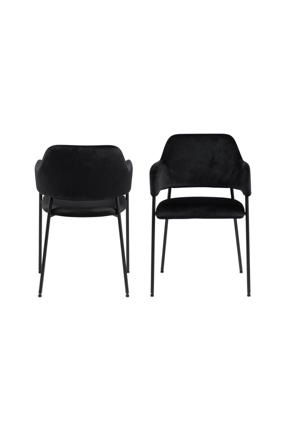 AC Design Furniture Matstol Loella, 2-pack, svart från AC Design Furniture, bild 5