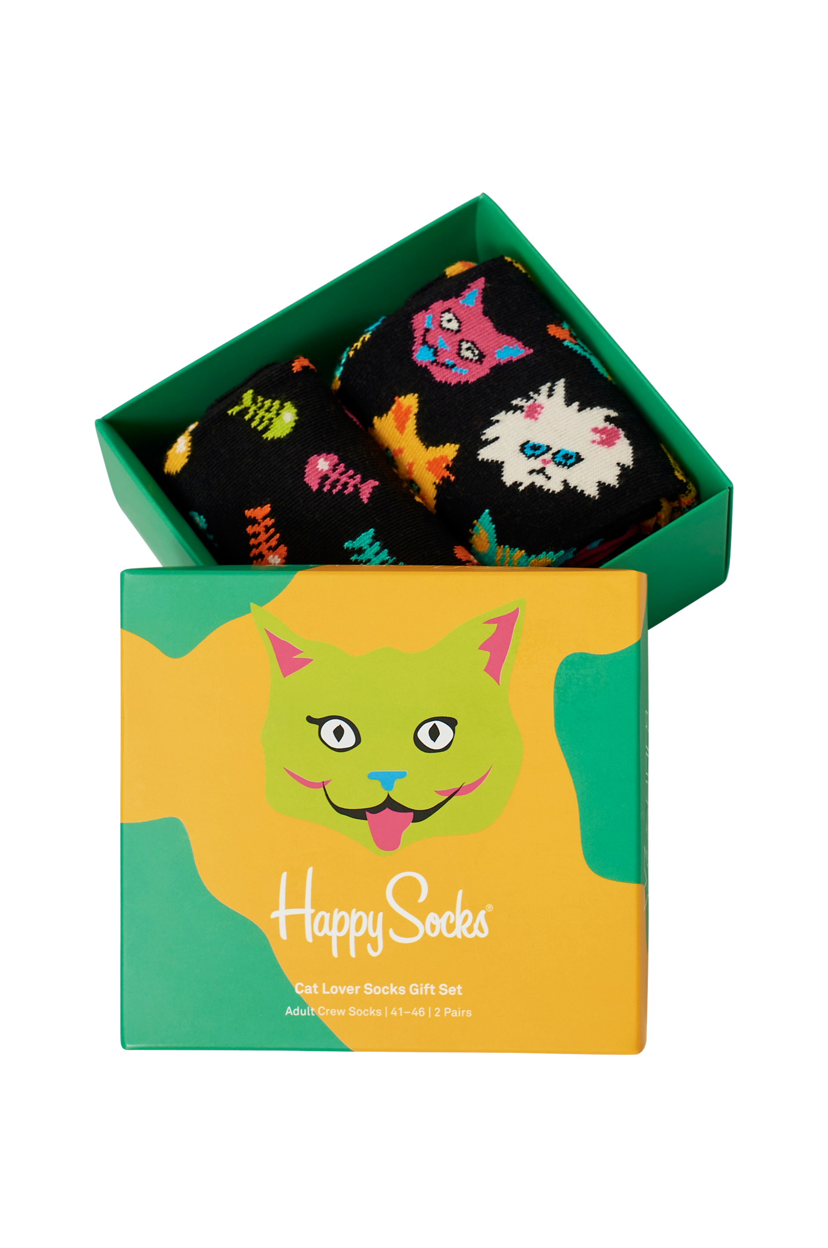 Sukat Cat Lover Gift Set, 2 paria, Happy Socks