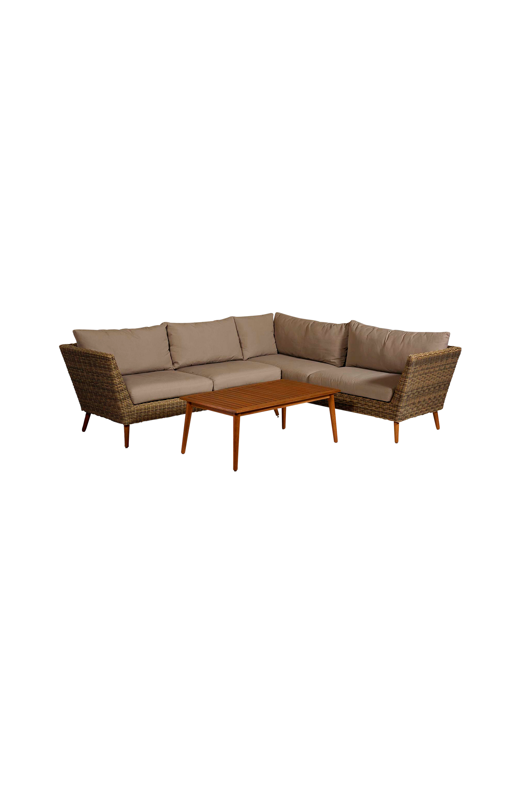 Kulmasohva ja pöytä Geneve, Nordic Furniture Group