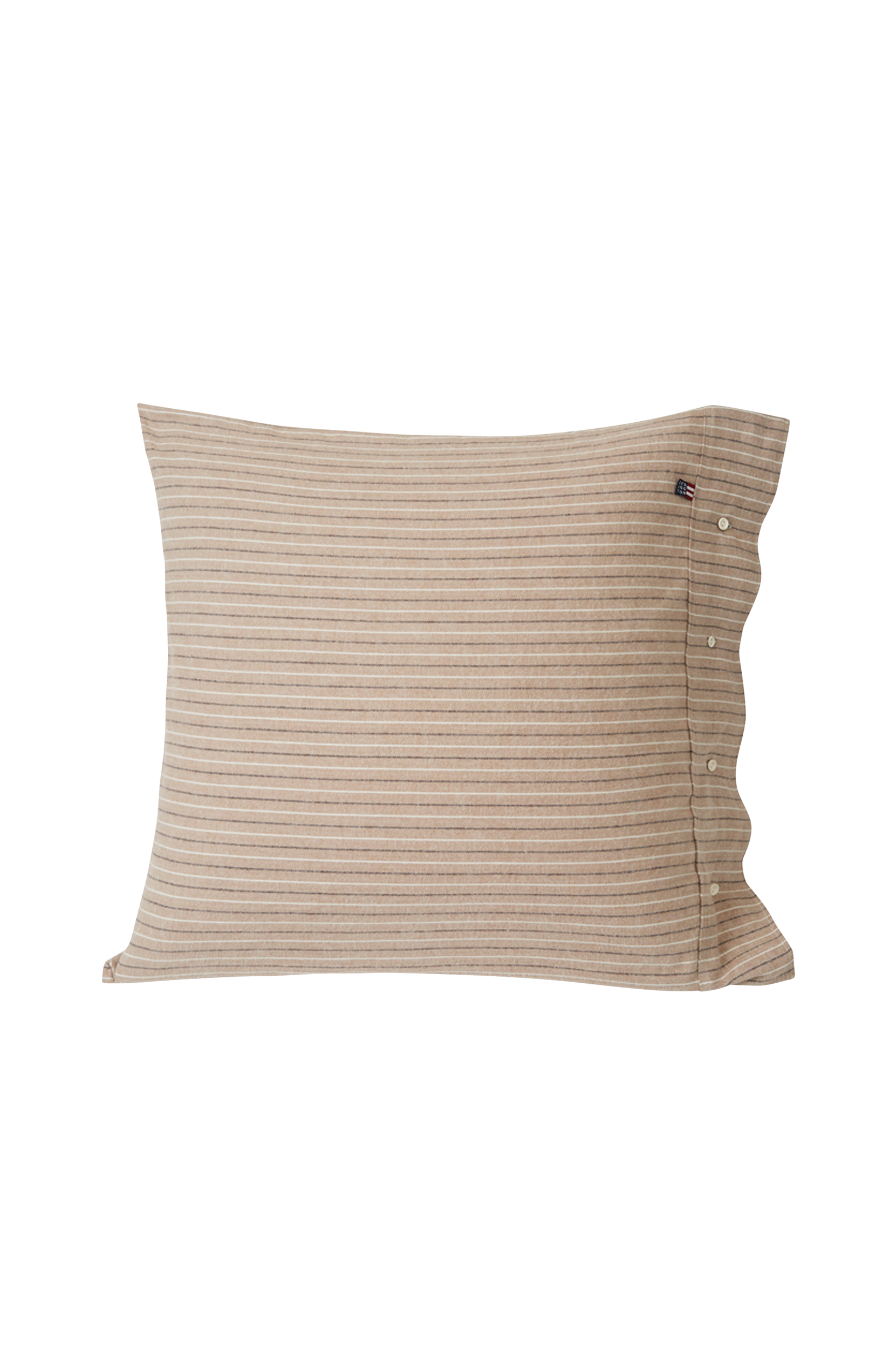 Tyynyliina Striped Cotton Flannel Pillowcase 65x65 cm, Lexington