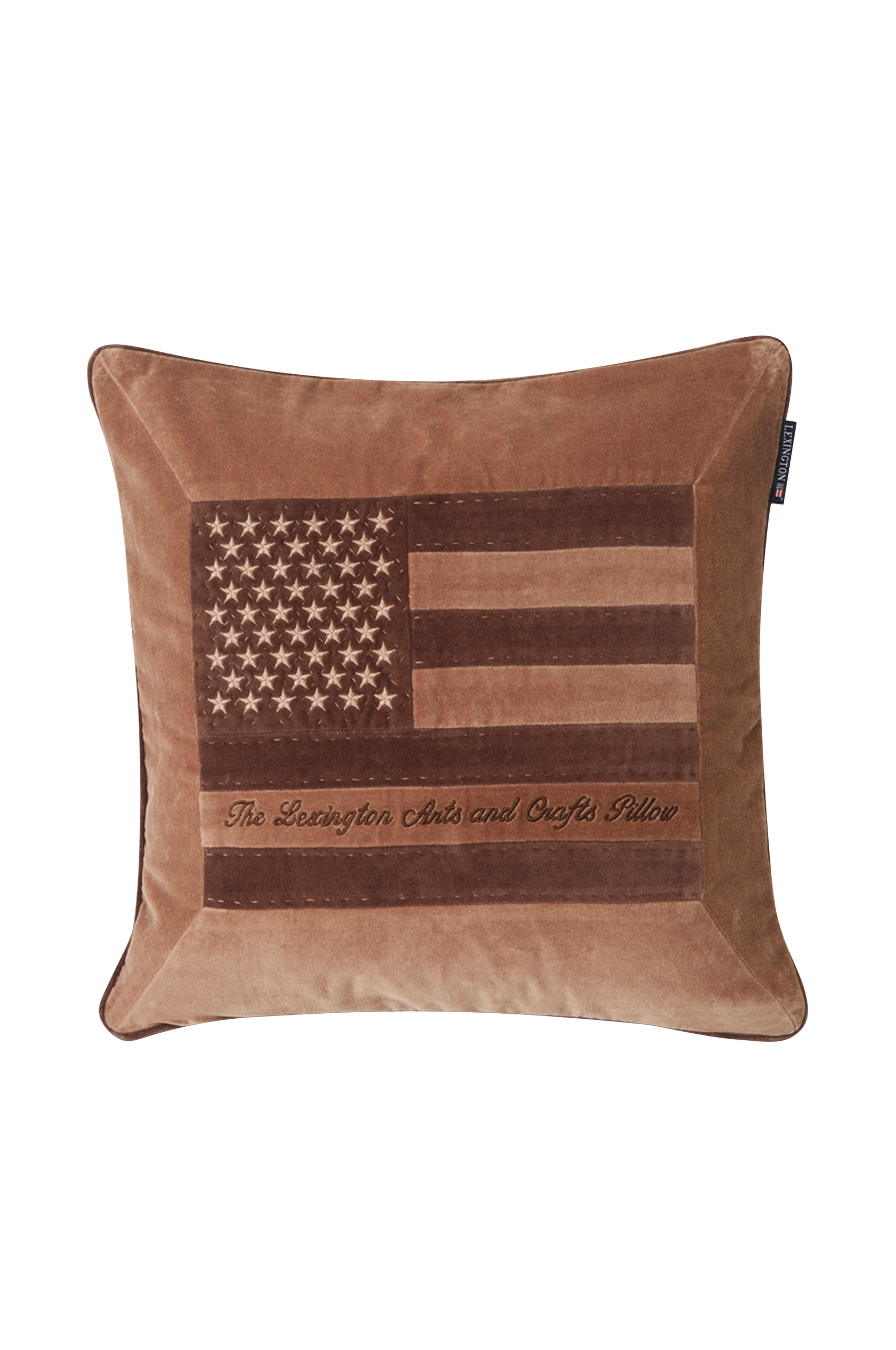 Tyynynpäällinen Arts & Crafts Cotton Velvet Pillow Cover, Lexington