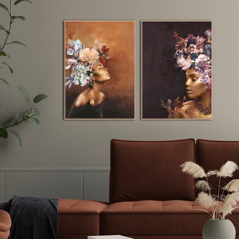 Malerifabrikken Poster Gold Couture 4, guld från Malerifabrikken, bild 2