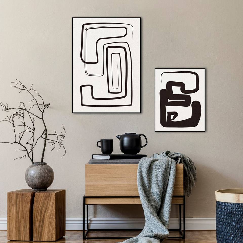 Malerifabrikken Poster Oneliners-1, beige från Malerifabrikken, bild 2
