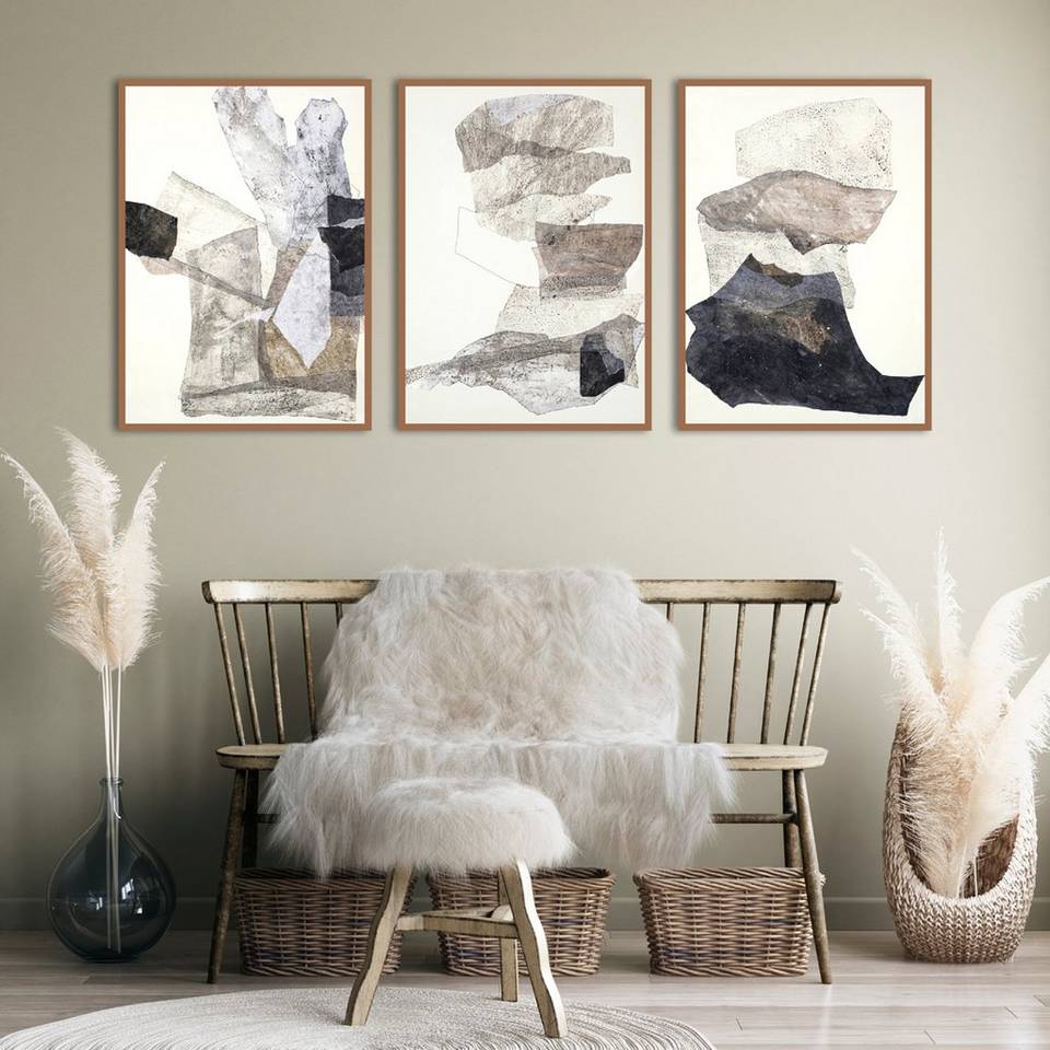 Malerifabrikken Poster Organza 1, beige från Malerifabrikken, bild 2