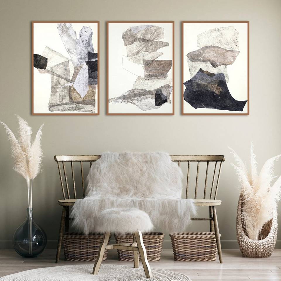 Malerifabrikken Poster Organza 3, beige från Malerifabrikken, bild 2