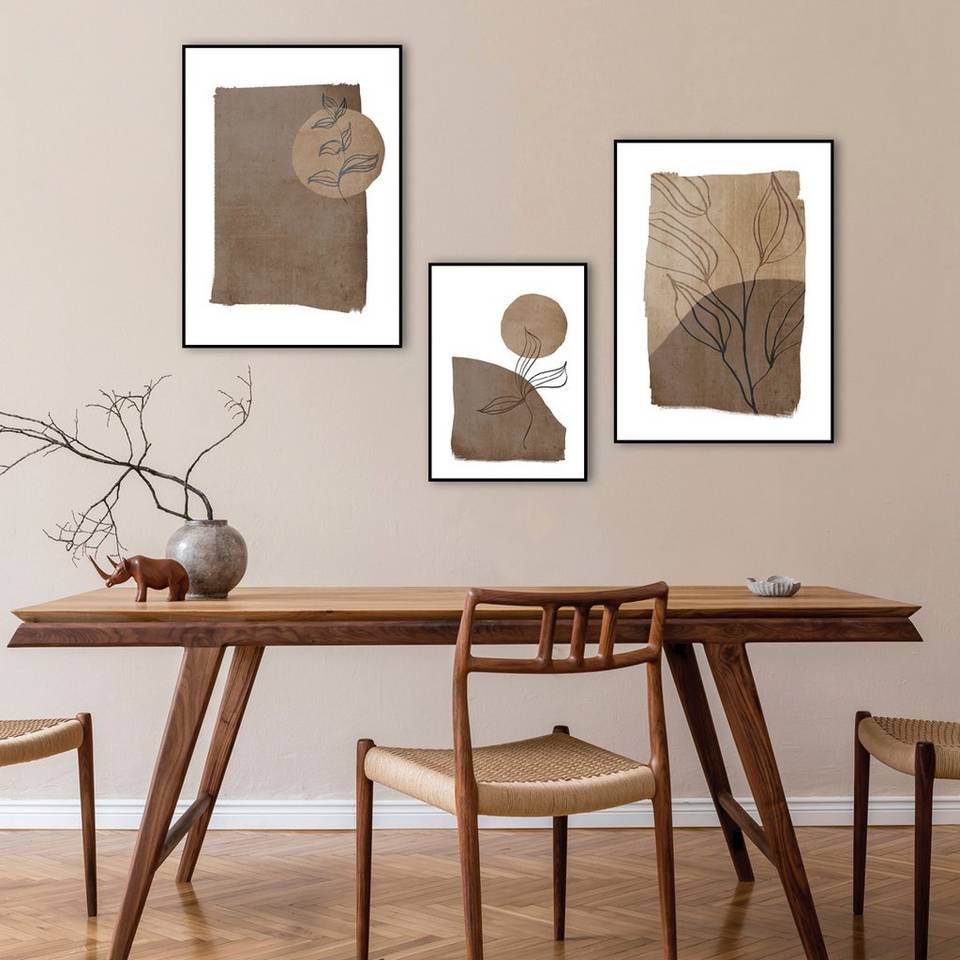 Malerifabrikken Poster Simplicity 1, beige från Malerifabrikken, bild 2