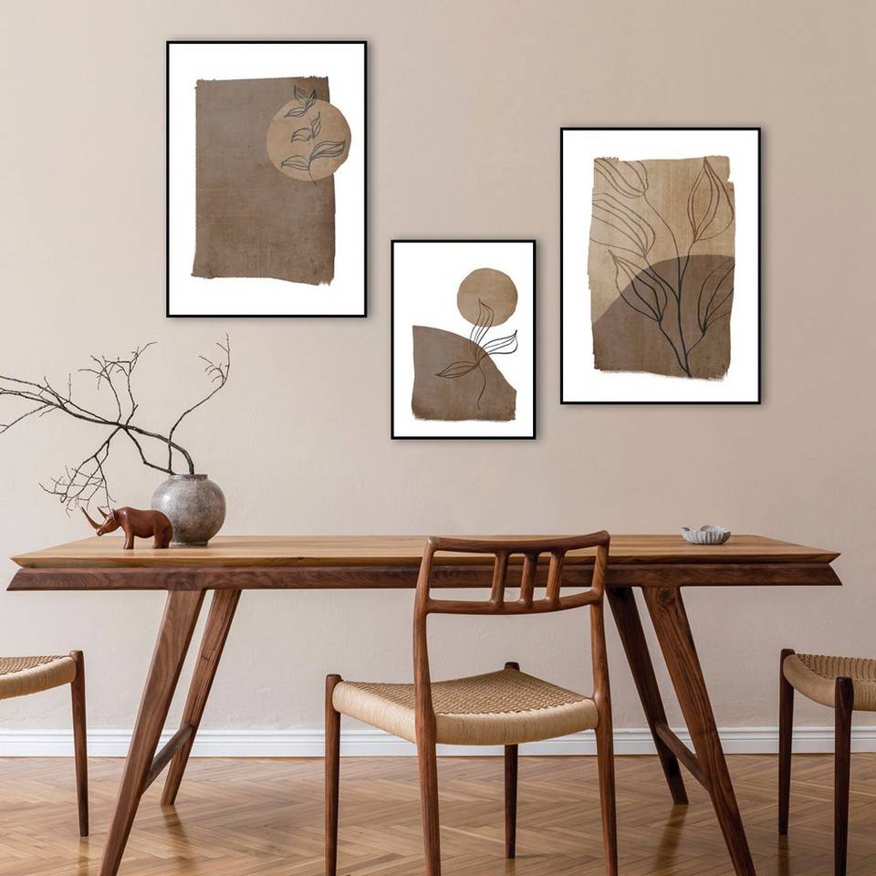 Malerifabrikken Poster Simplicity 2, beige från Malerifabrikken, bild 2