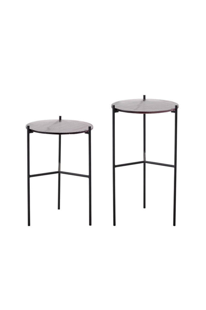Sidebord Cille, sett med 2 stk.