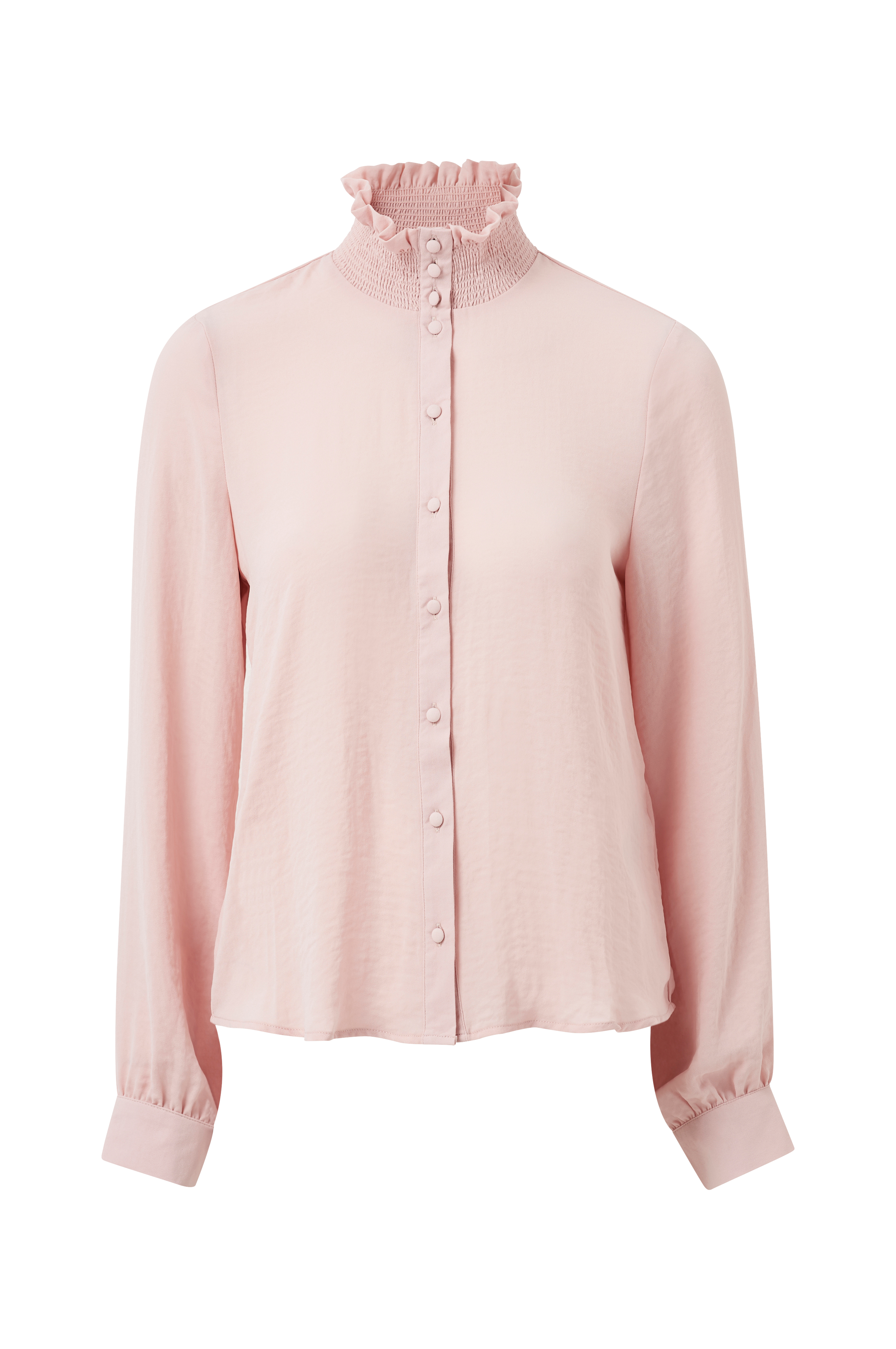 dårligt helbrede Dyrt Vero Moda Bluse vmZigga L/S High Neck Smock Shirt - Rosa - Bluser | Ellos.dk