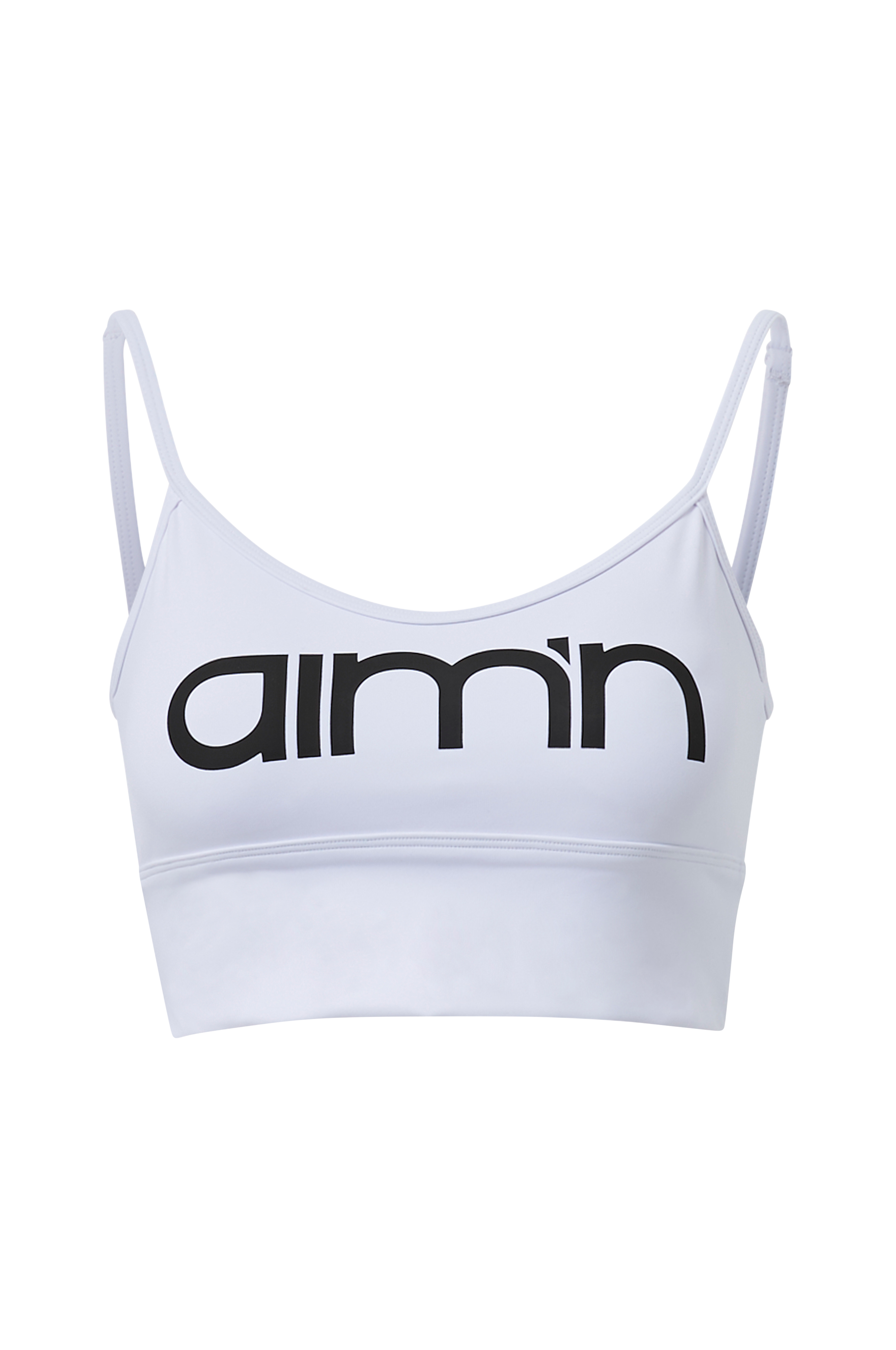 Aim'n Sports-bh White Logo Bra - Hvid | Ellos.dk