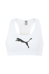Puma - Sport-bh Mid Impact 4Keeps Bra - Vit - 40