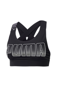 Puma - Sport-bh Mid Impact Feel it Bra - Svart - 36