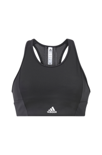 adidas Sport Performance - Sport-bh Aeroready Designed 2 Move 3-stripes Sports Bra Top - Svart