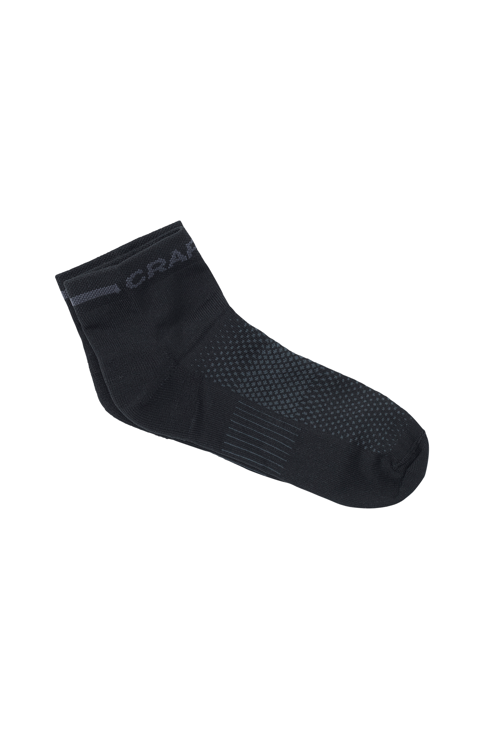 Craft - Træningsstrømper CORE Dry Mid Sock 3-pak - Sort - 43/45