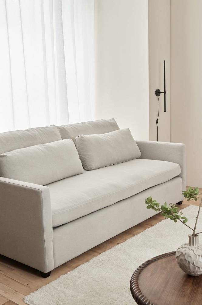 Sofa Waldoria 3-seter med lintrekk