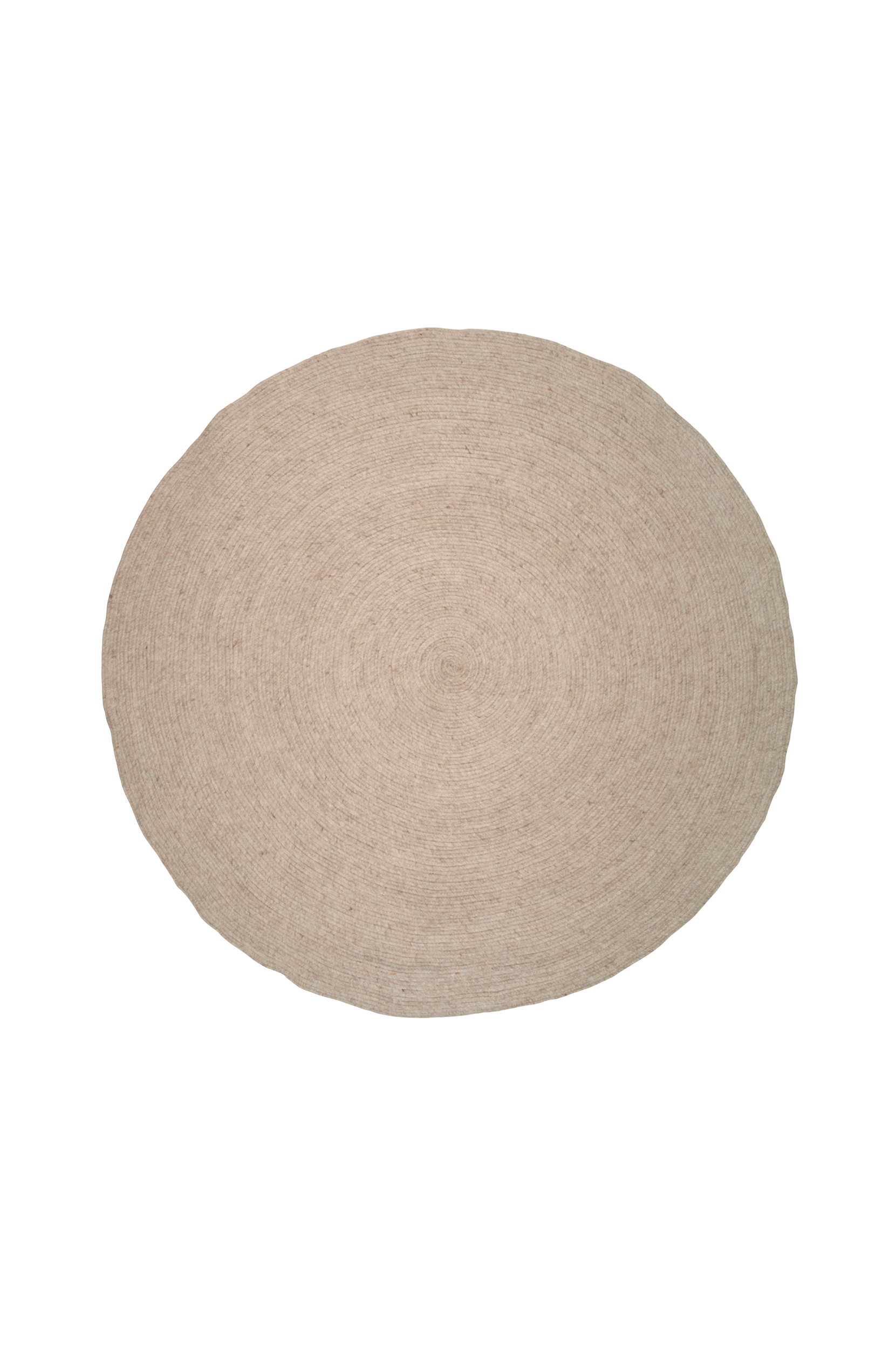 Classic Collection - Merino Carpet Round - Natur - 200