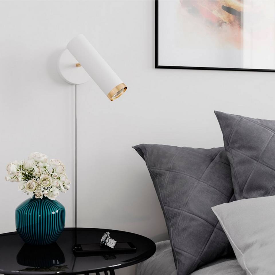 By Rydéns Puls vägglamp 1-låg, vit från By Rydéns, bild 2