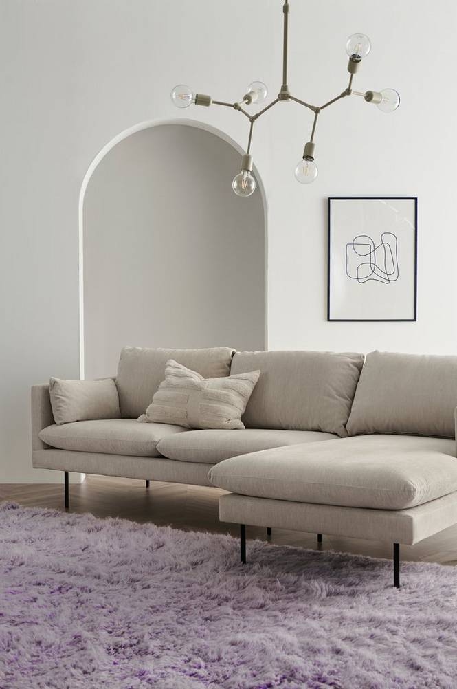 Sofa Sindra 3-seter med sjeselong
