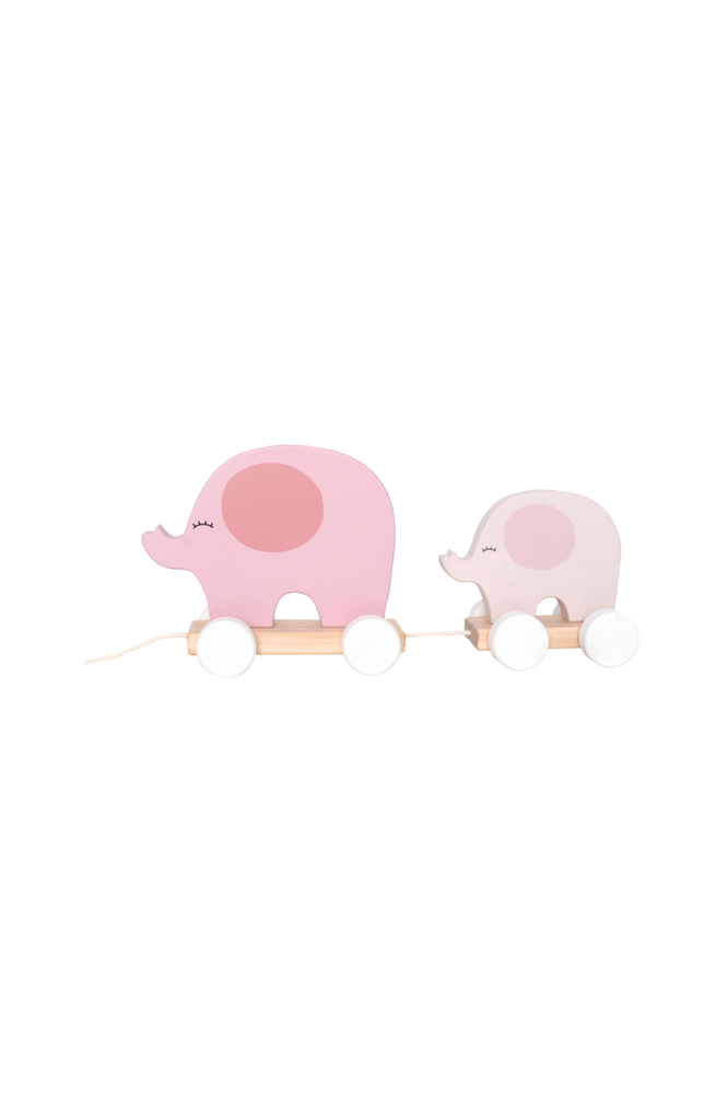 Draleke elefant, rosa