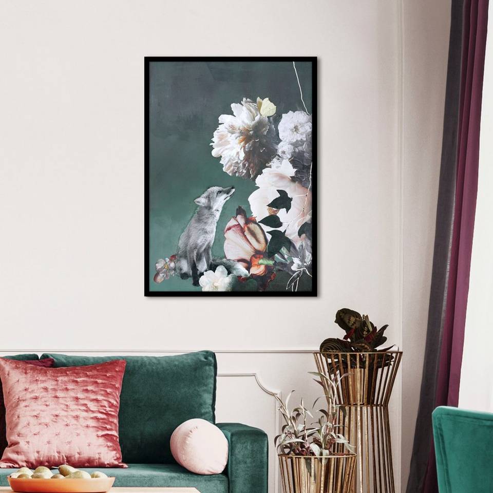 Malerifabrikken Poster Haute couture 11, grön från Malerifabrikken, bild 2