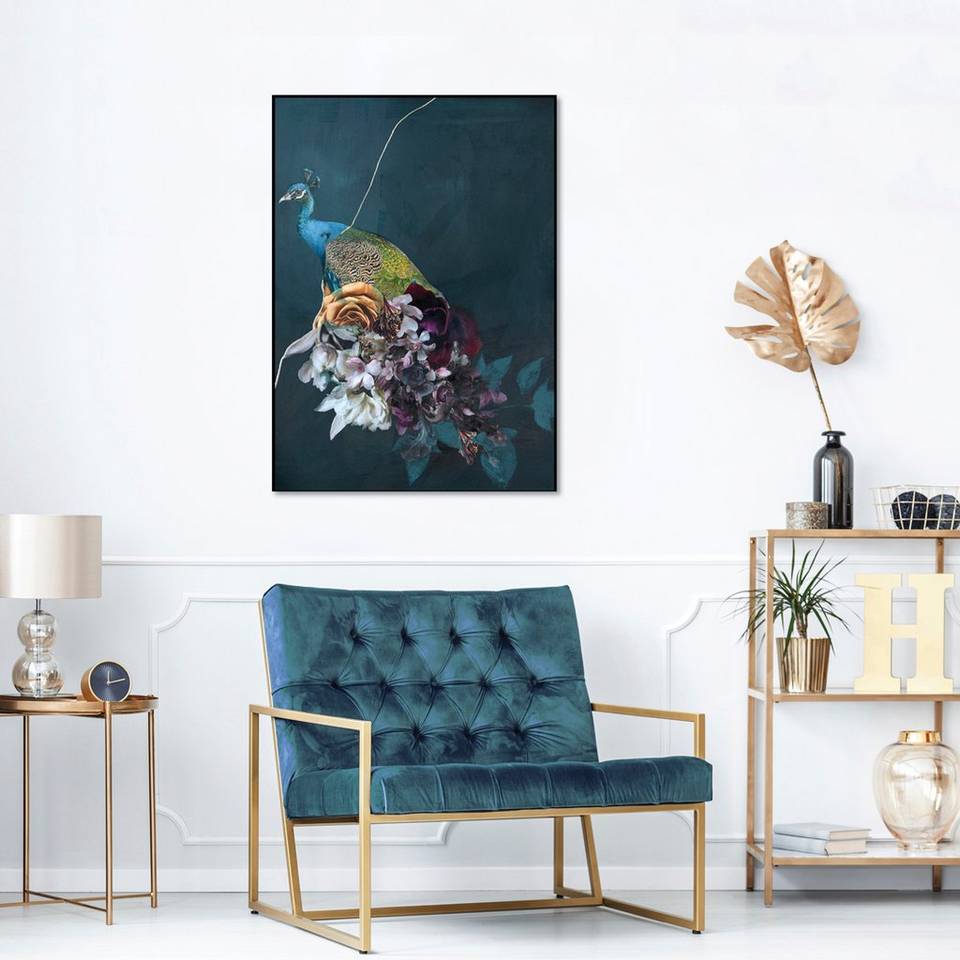 Malerifabrikken Poster Haute couture 10, blå från Malerifabrikken, bild 2