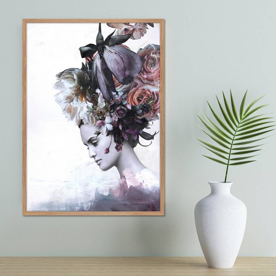 Malerifabrikken Poster Haute couture 7, vit från Malerifabrikken, bild 2