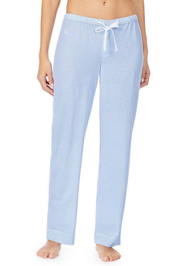 Lauren Ralph Lauren - Pyjamasbukser LRL Separate Long Pants - Blå - 38