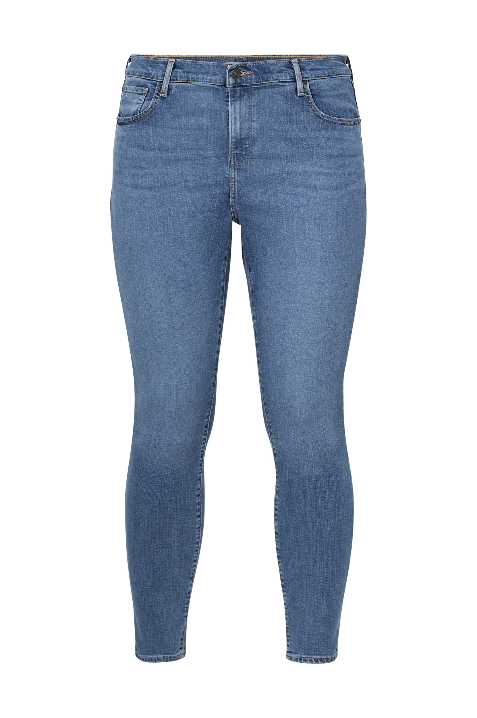 Levi's Plus - Jeans 721 PL HiRise Skinny Long Shot - Blå - W33/L30