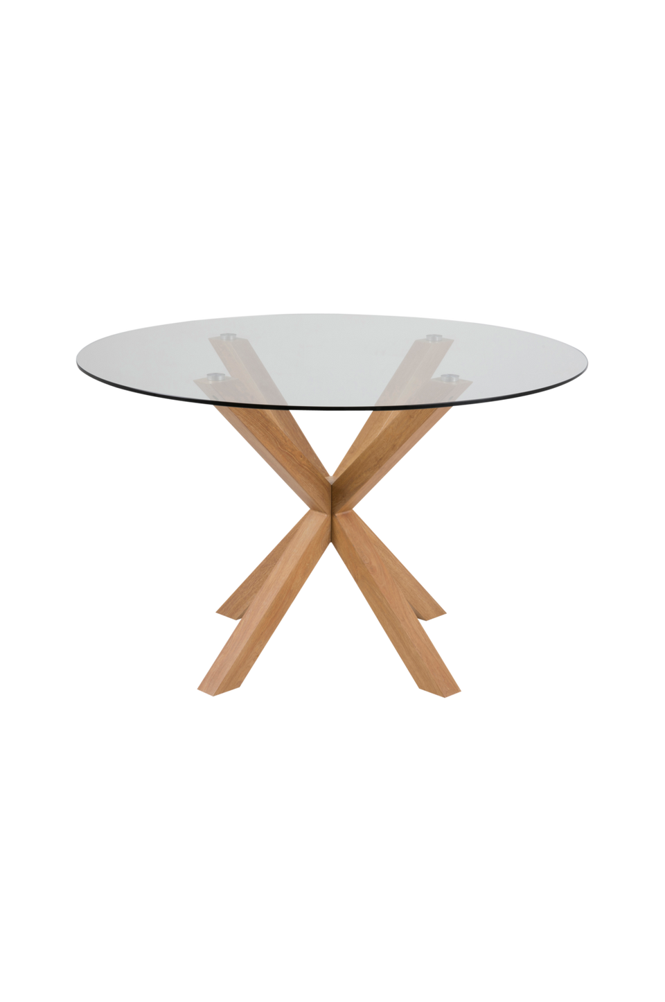 AC Design Furniture Matbord Milou, 119 x 119 cm, transparent från AC Design Furniture, bild 5