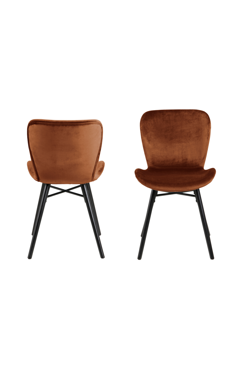 AC Design Furniture Matstol Rita, 2-pack, orange från AC Design Furniture, bild 5