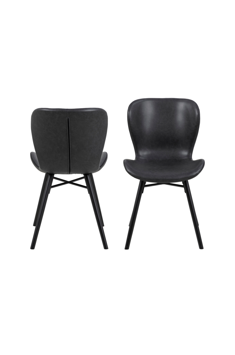 AC Design Furniture Matstol Rita, 2-pack, svart från AC Design Furniture, bild 5