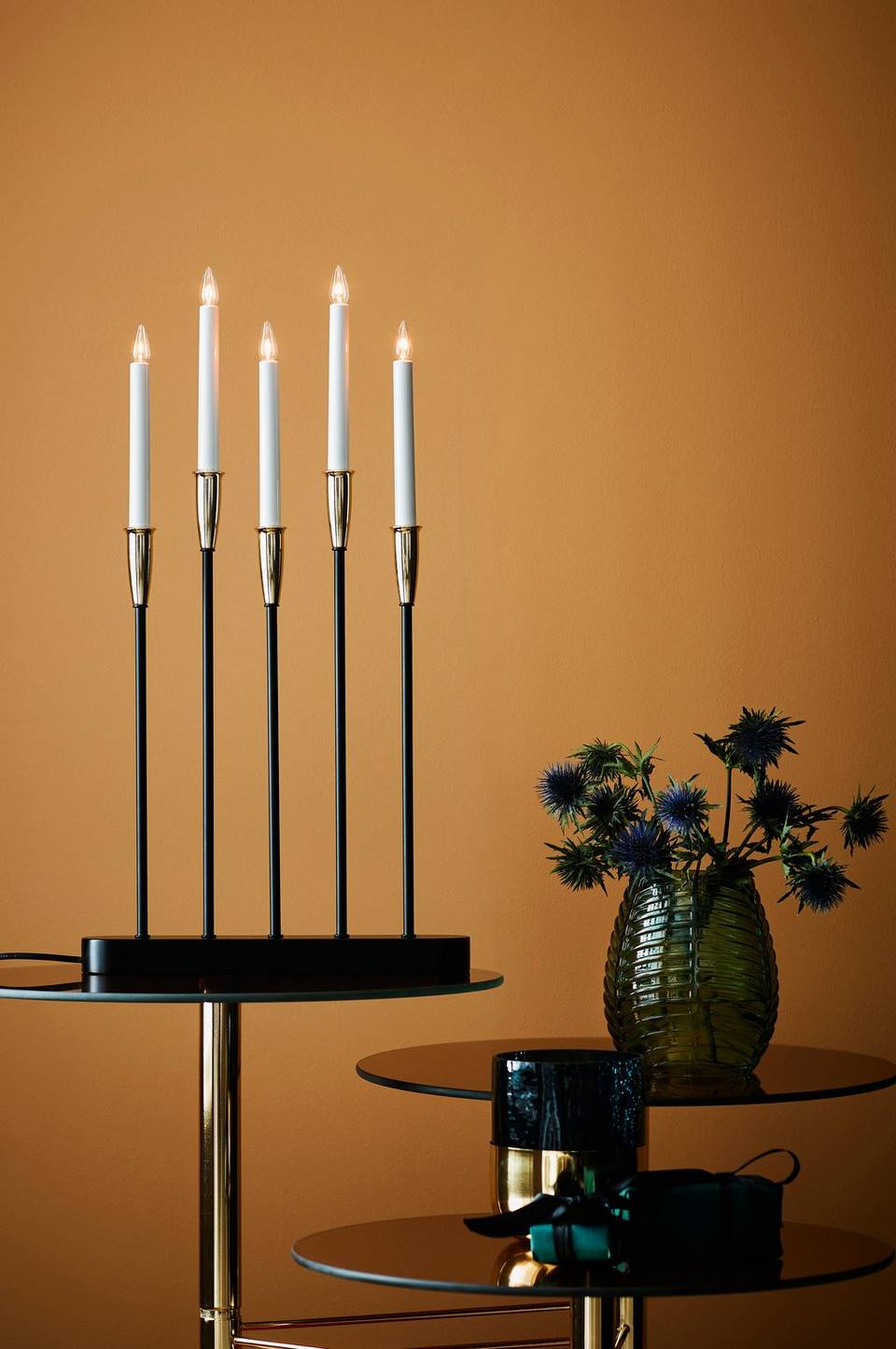 Markslöjd NICE ljusstake 5L, svart från Markslöjd, bild 2