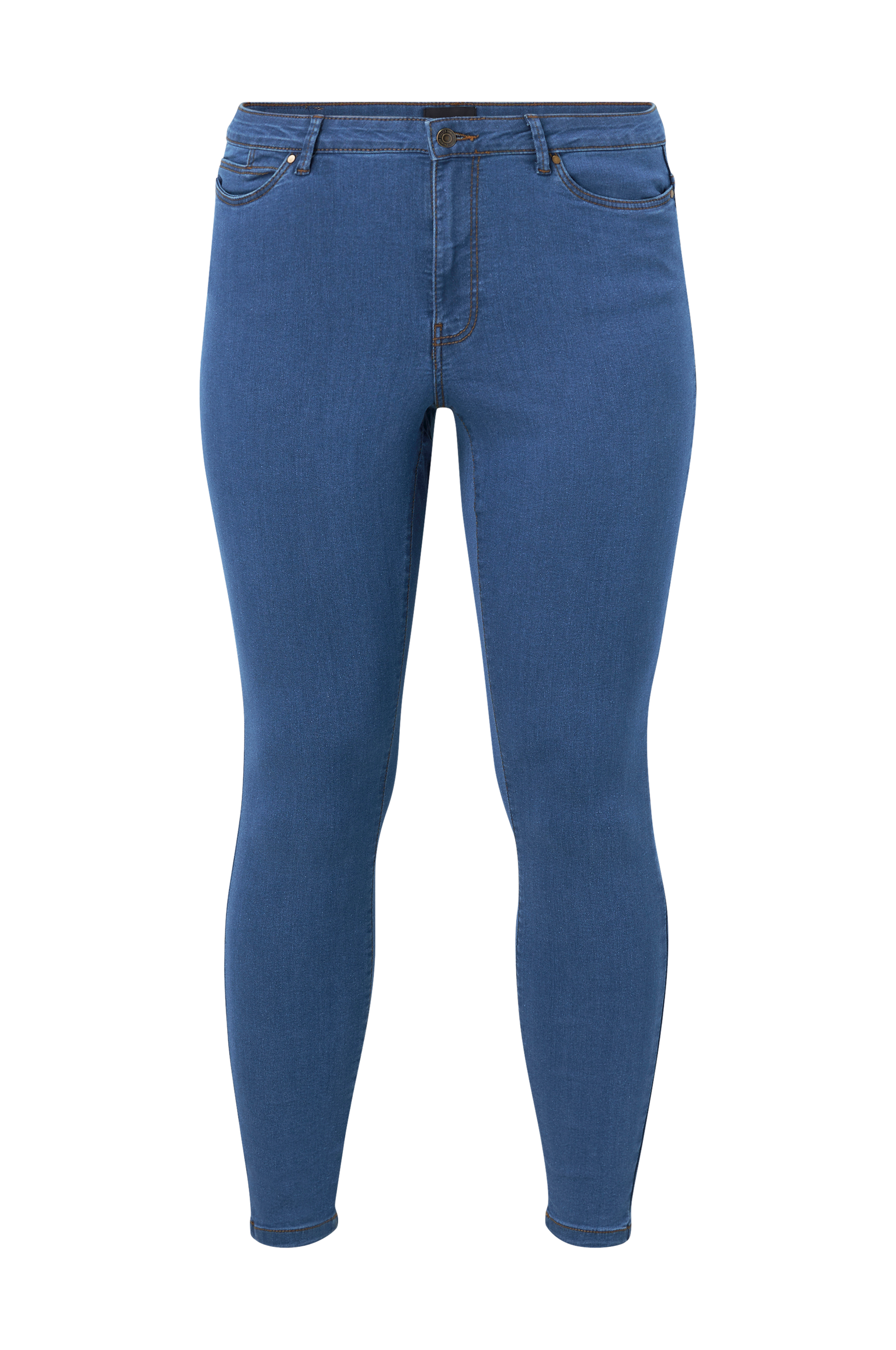 Vero Moda Curve - Jeans vmLudy Slim Blue Jegging - Blå - 50