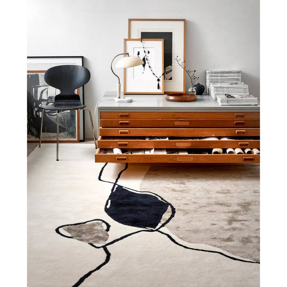 Classic Collection Matta Abstract, vit från Classic Collection, bild 2