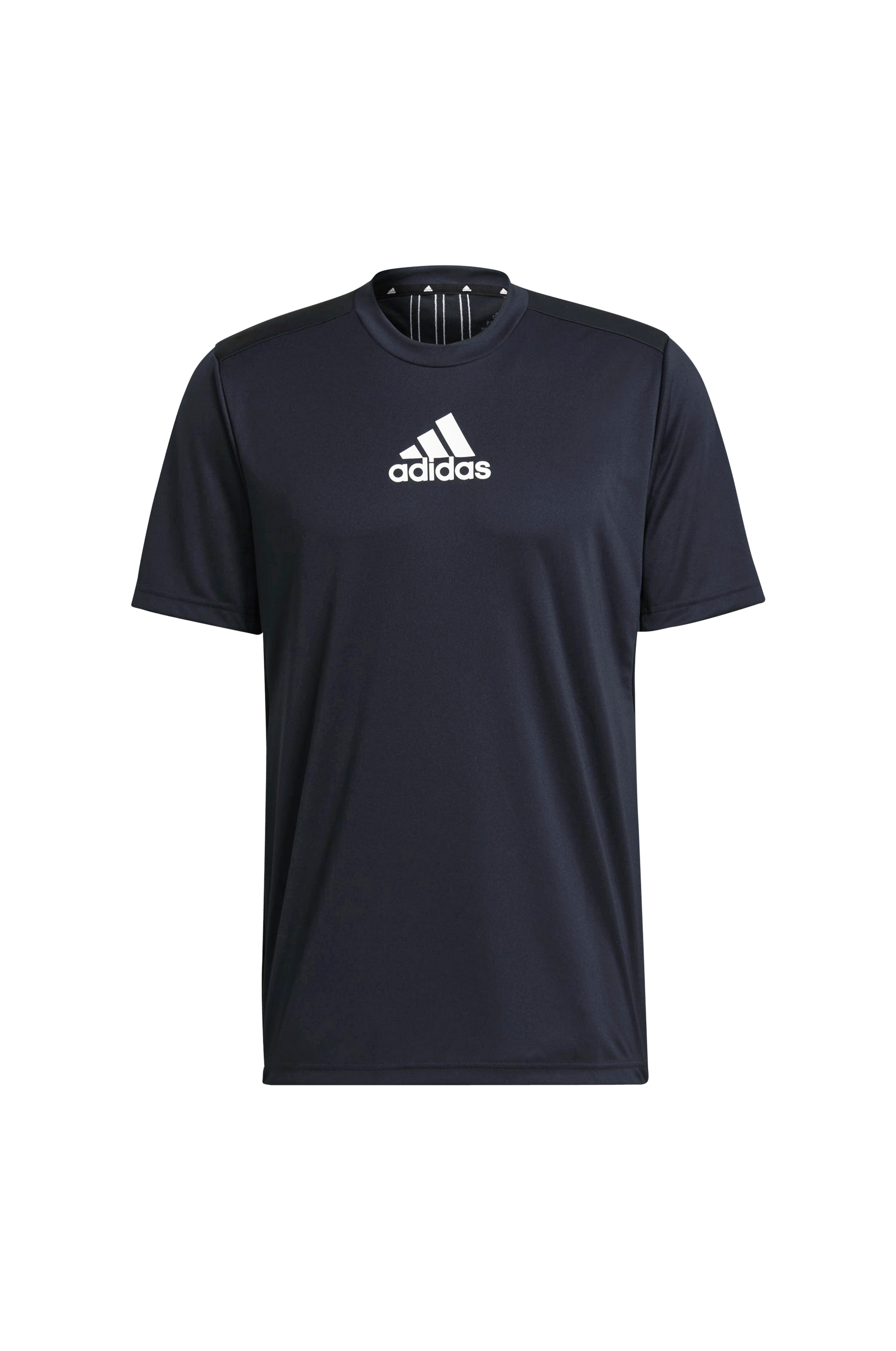adidas Sport Performance - Trænings-t-shirt M 3S Back Tee - Blå - M