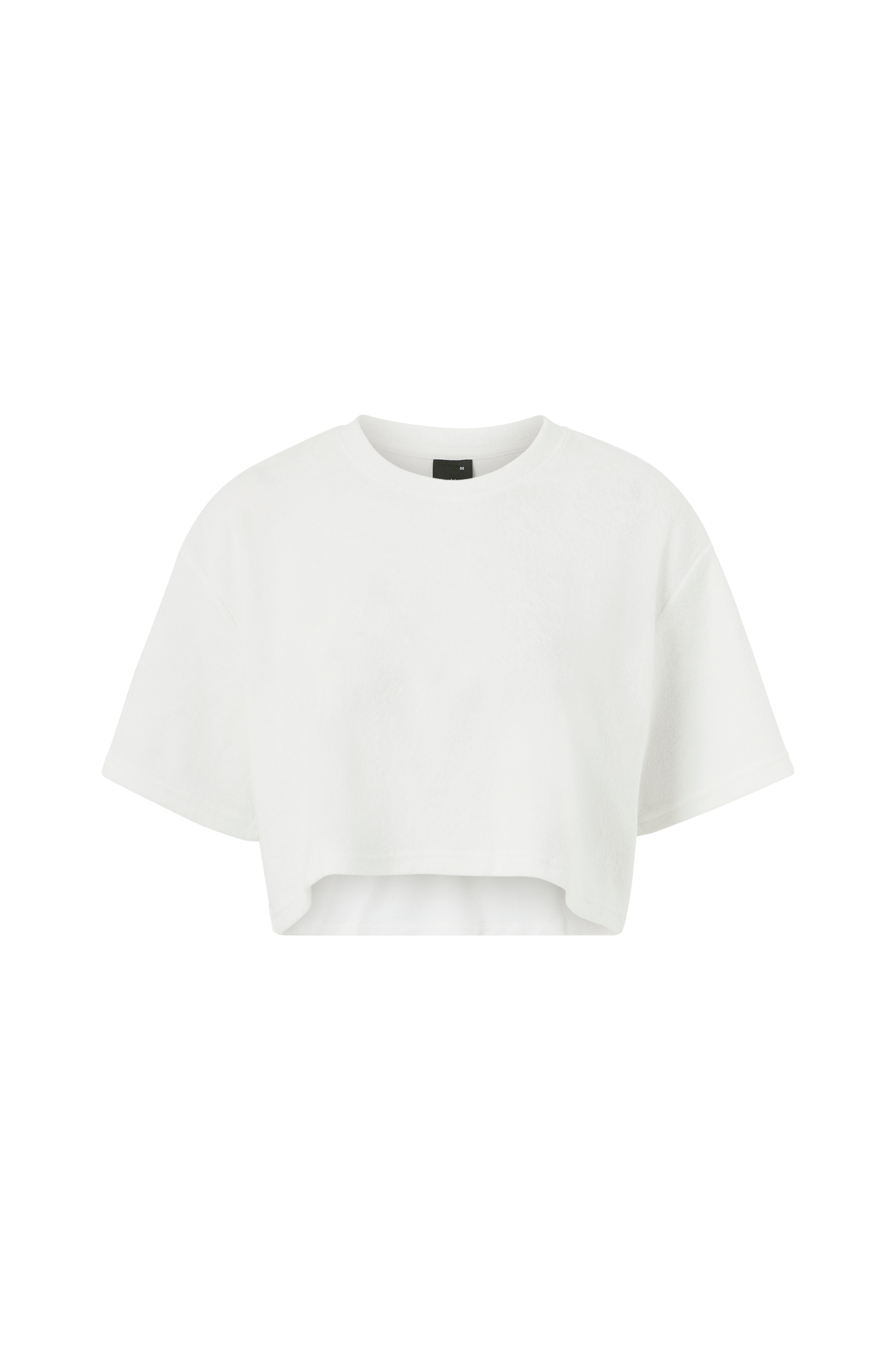 Gina Tricot Top Ava Towelling Tee - Hvid - Toppe | Ellos.dk