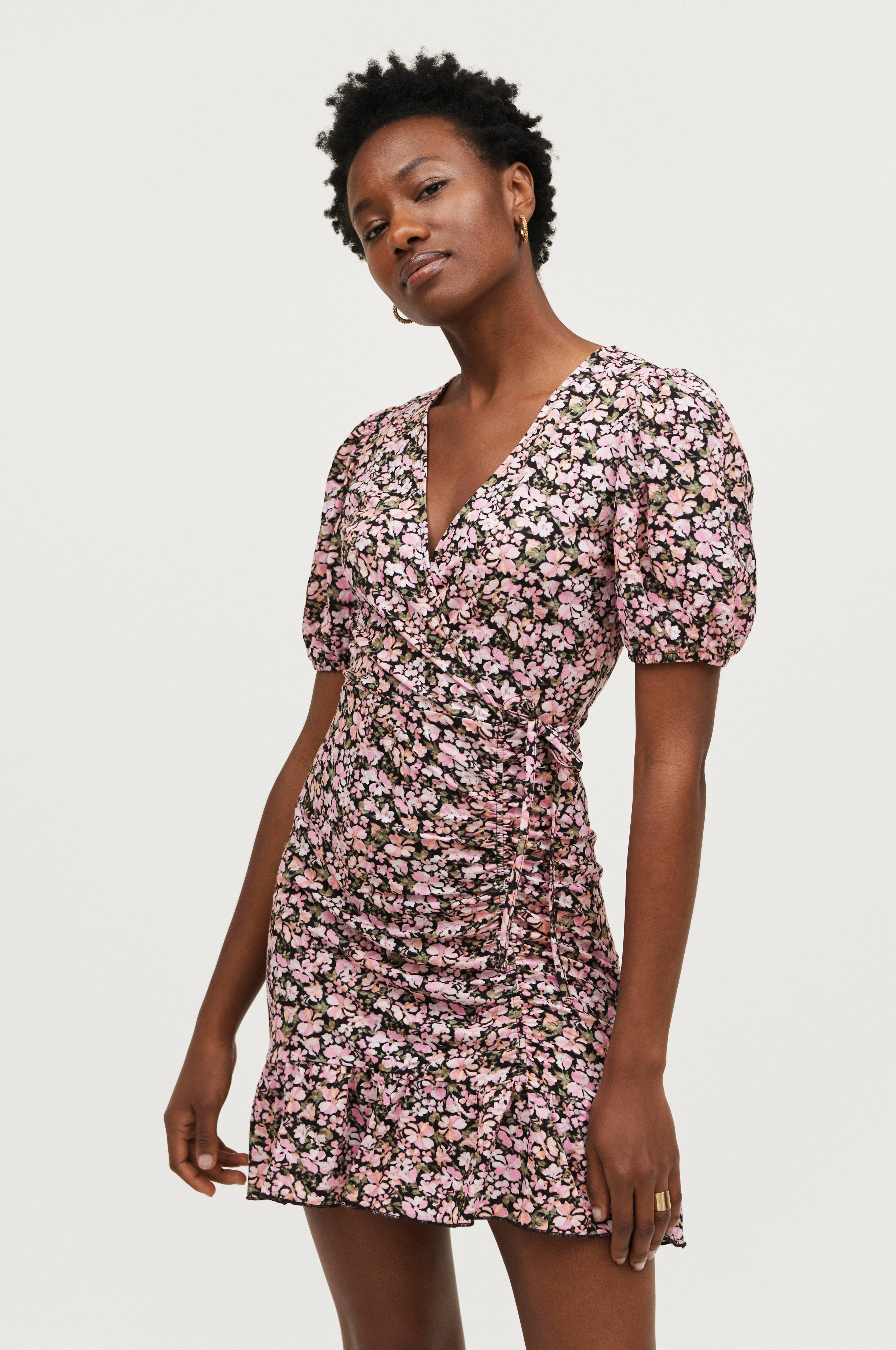 Maya store wrap dress