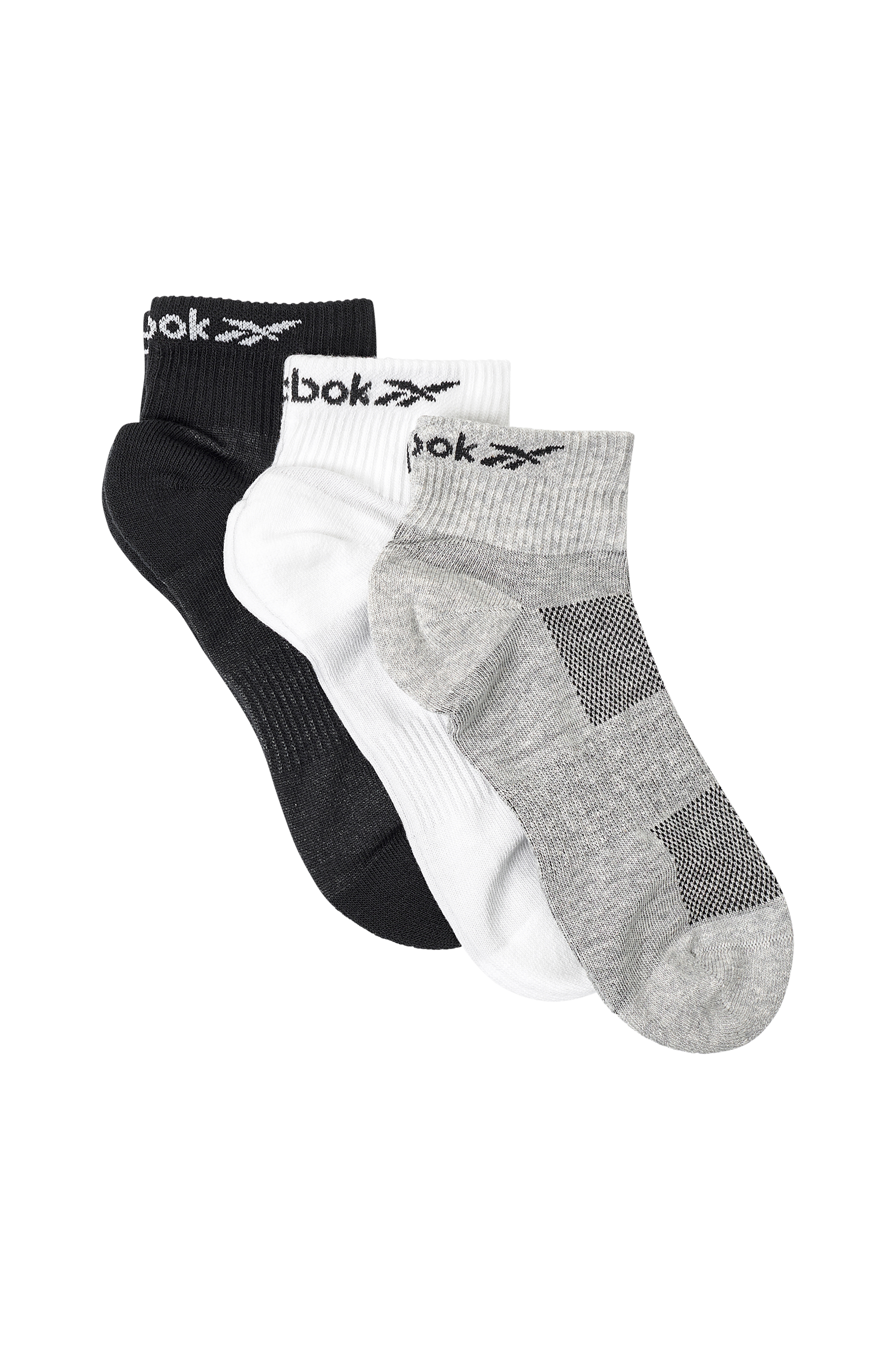 Reebok Performance - Ankelsokker TE Ank Sock 3P - Sort - 43/45