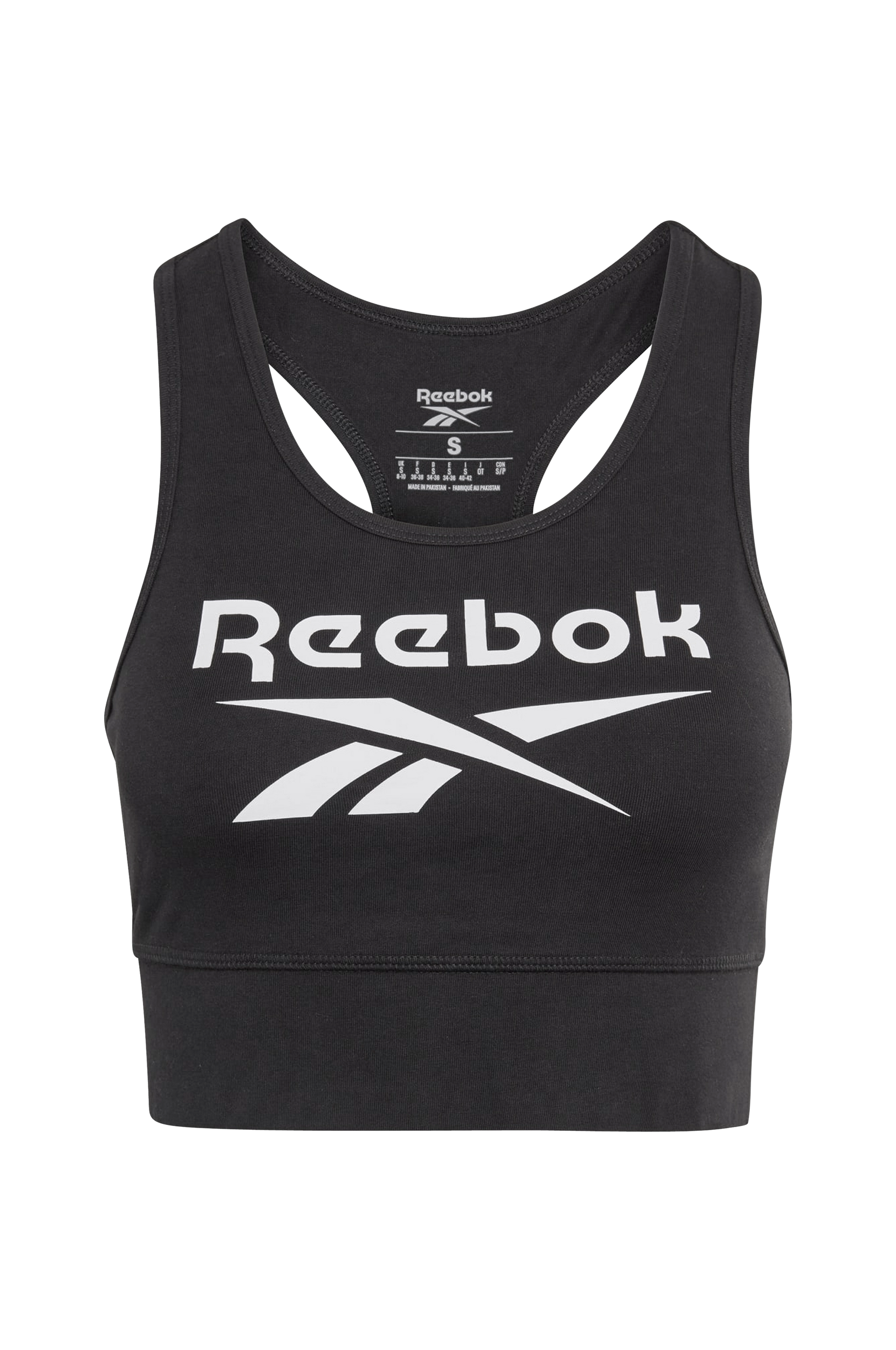 Reebok Performance - Sports-BH RI BL Cotton Bralette - Sort - 38