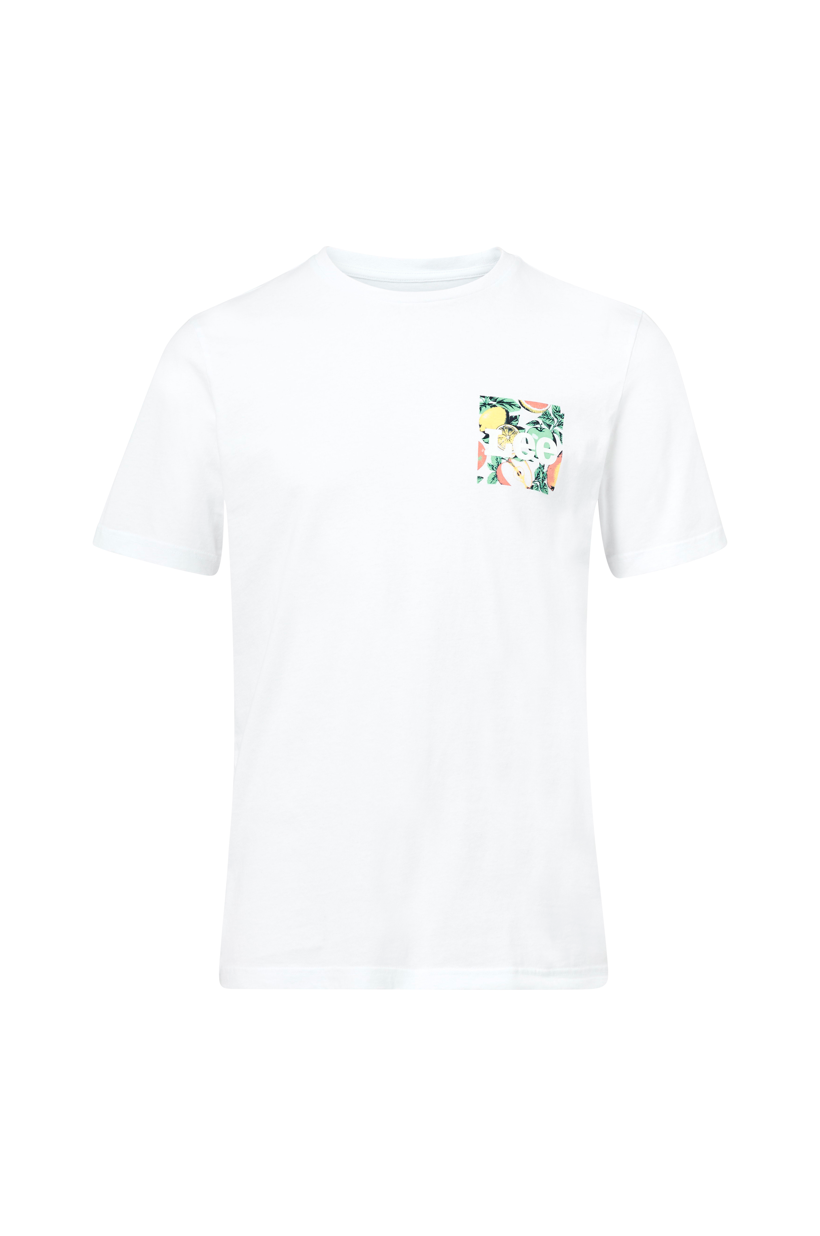 Lee T-shirt SS Summer Logo - Hvid - T-shirts | Ellos.dk