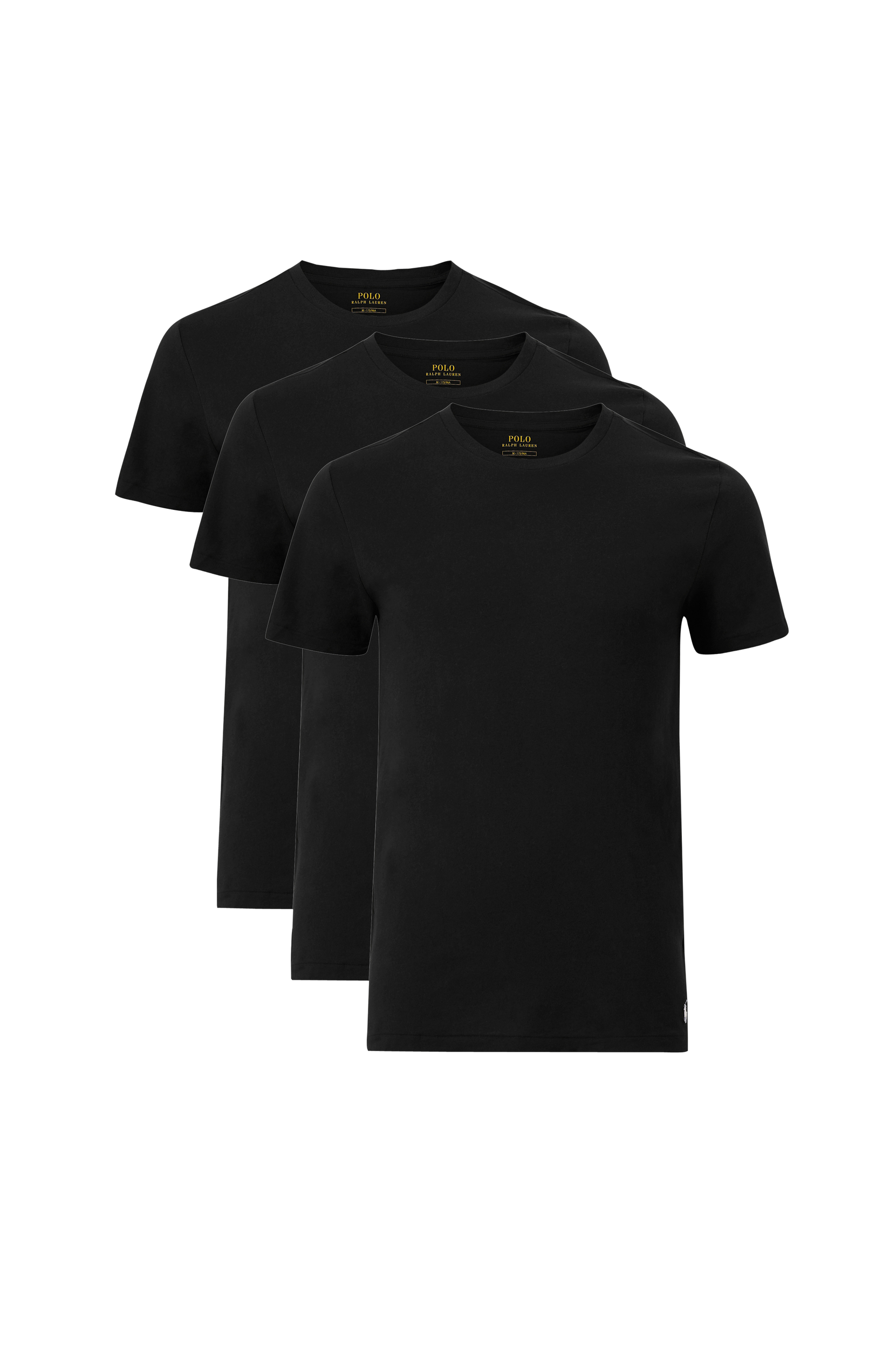 Polo Ralph Lauren - 3-pak T-Shirts SS Crew Neck T-shirt - Sort - L