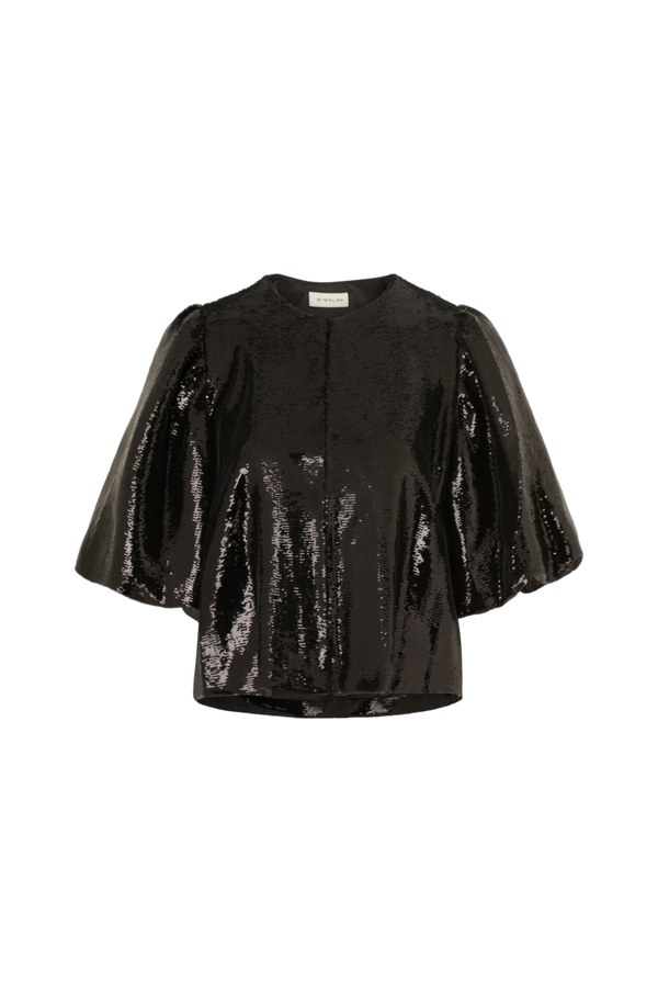 By Malina - Bluse Cleo Blouse - Sort - 42
