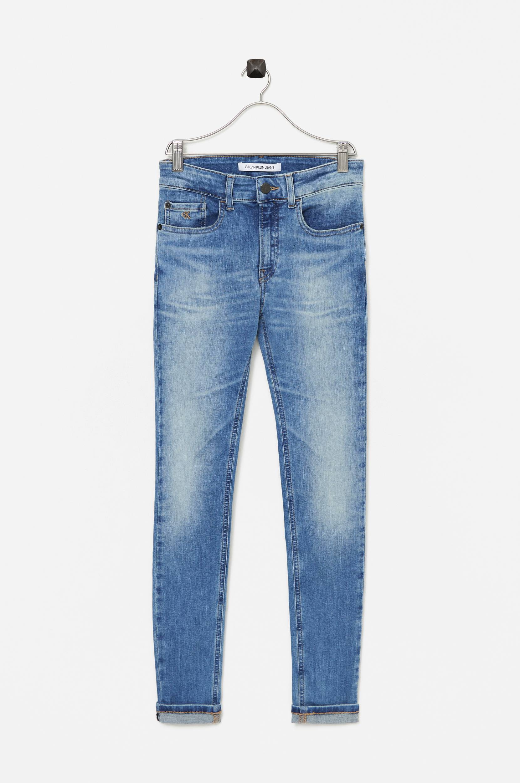 Calvin Klein - Jeans Super Skinny Infinite LT BL STR - Blå - 170