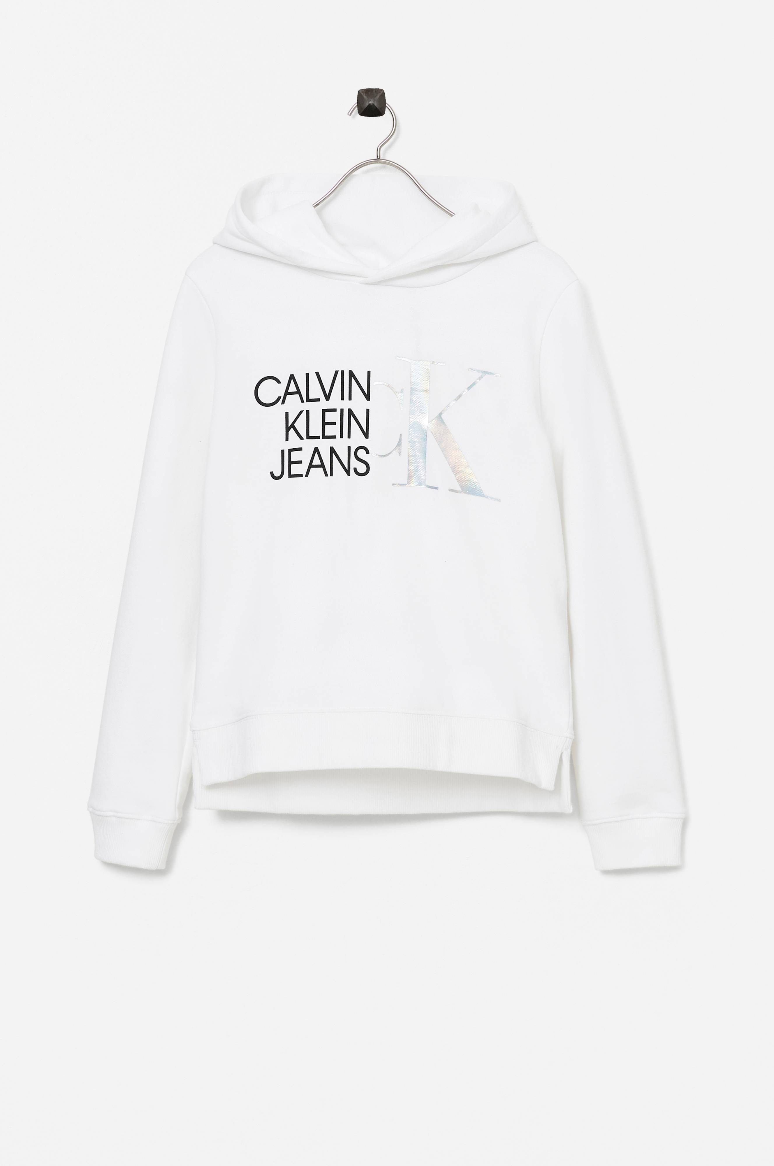 Calvin Klein Hættetrøje Hybrid Logo Hoodie - Hoodies | Ellos.dk