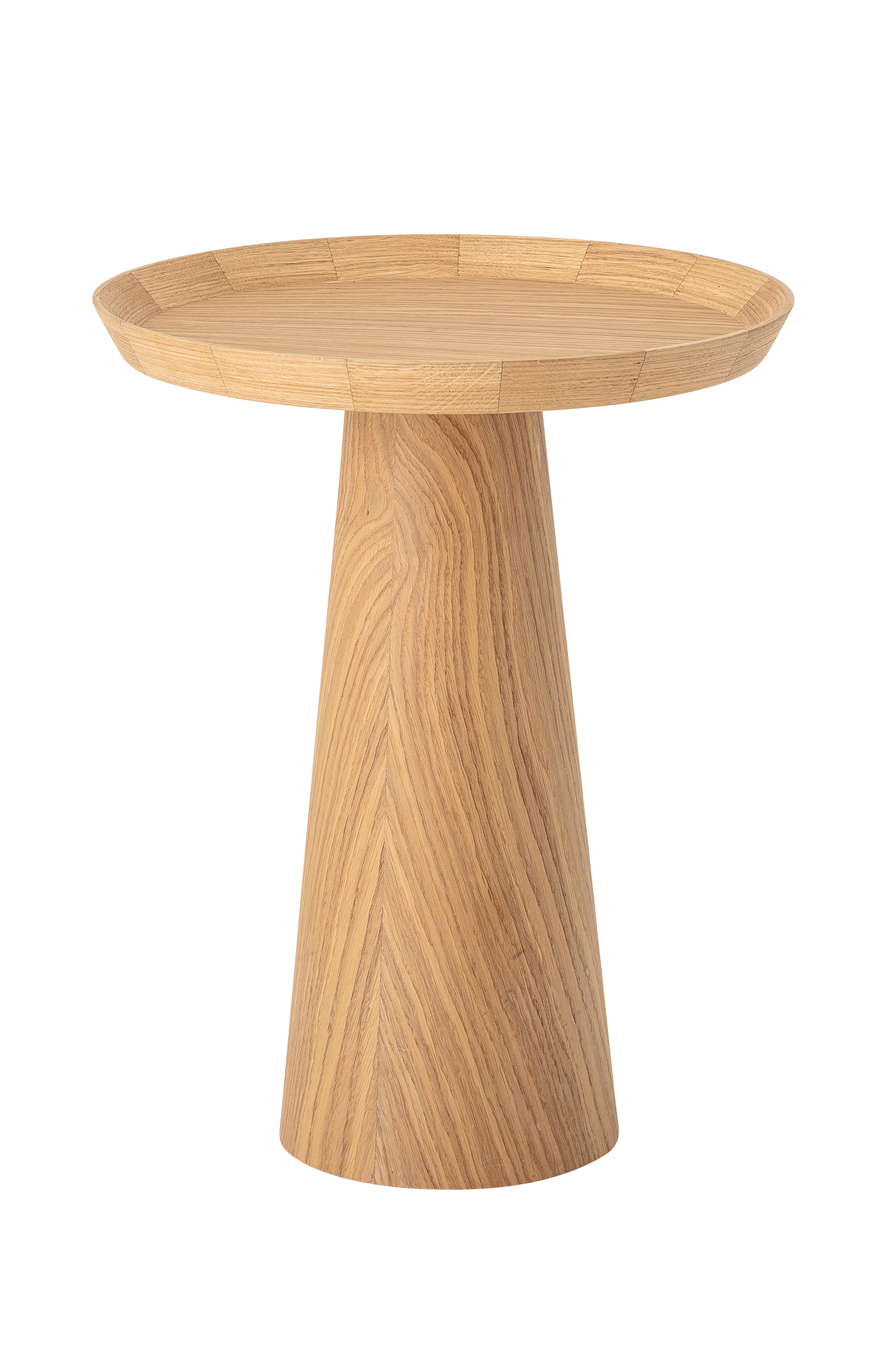 Bloomingville - Sidobord Luan, Diameter 44 cm. - Natur