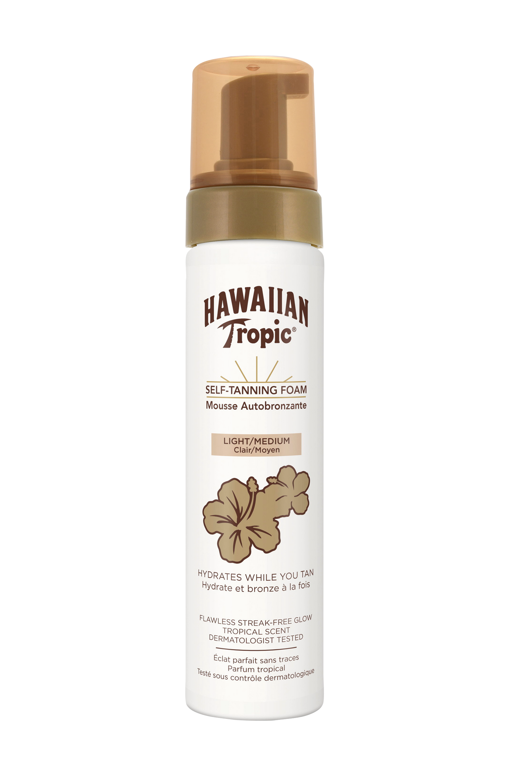 Hawaiian Tropic - Self-Tanning Foam Light/Medium 200 ml
