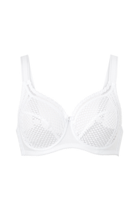 Miss Mary of Sweden - Bygel-bh Cotton Dots - Vit - 105G